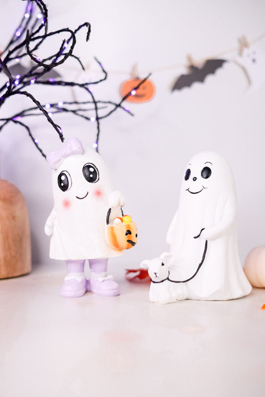 Cute Resin Ghost Figurines (2 Styles) - Whiskey Skies - SPECIAL T IMPORTS INC