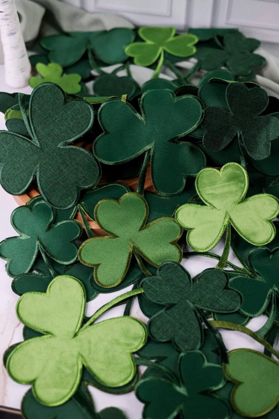 Cutout Clover Table Runner - Whiskey Skies - C & F ENTERPRISES