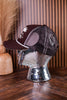 Dark Brown Wrangler "Trail Boss" Trucker Hat - Whiskey Skies - CAPX