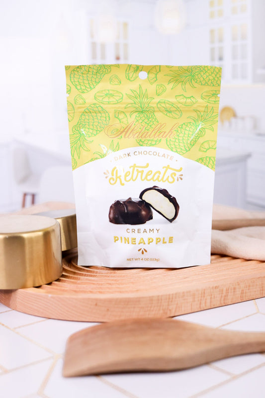 Dark Chocolate Pineapple Retreats - Whiskey Skies - ABDALLAH CANDIES