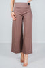 Dark Mocha Magic Wide Cropped Pants - Whiskey Skies - DEAR SCARLETT