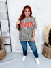 "Darlin" Short Sleeve Camouflage Print Tee - Whiskey Skies - SOUTHERN BLISS COMPANY