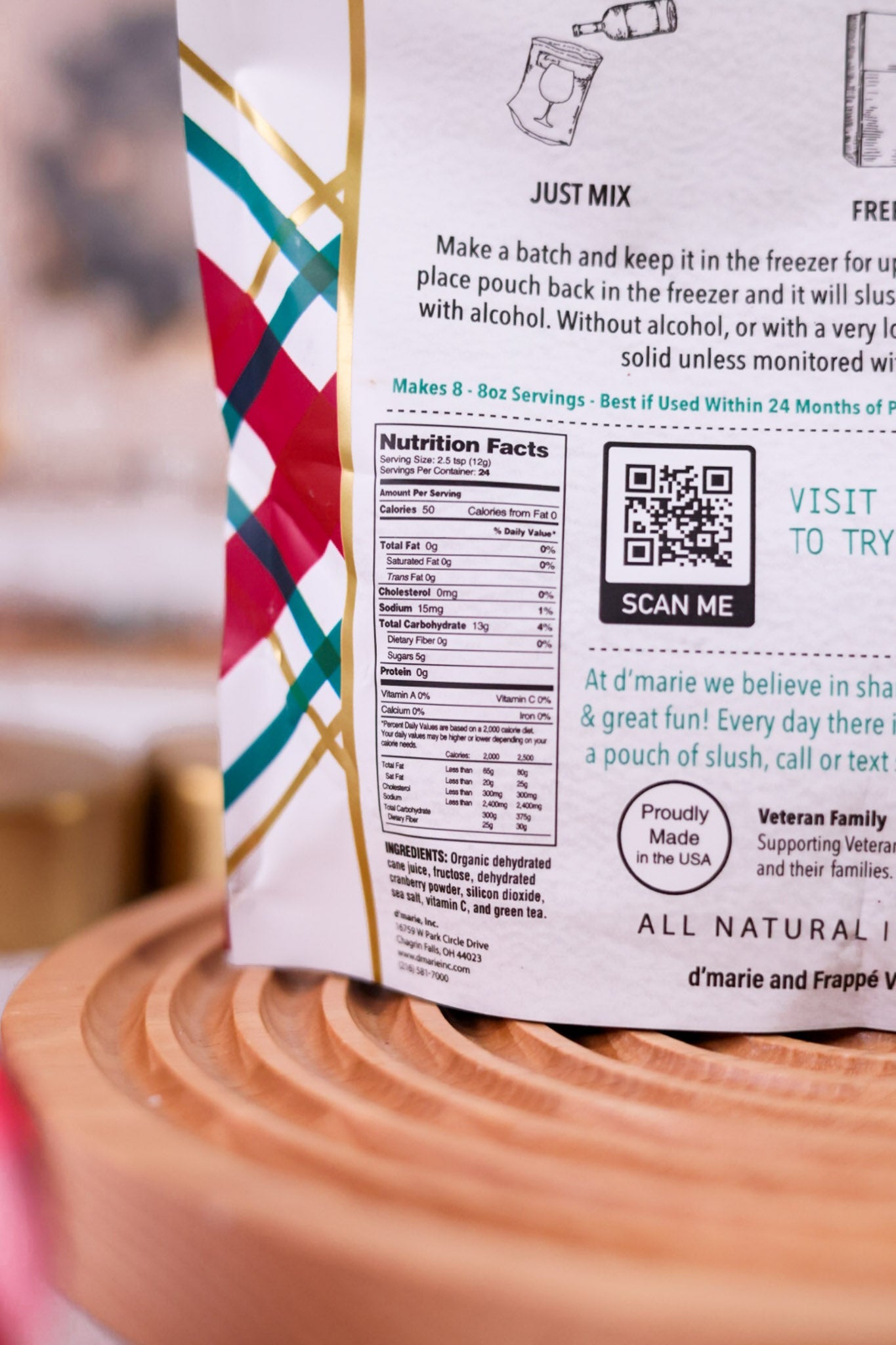 Days of Christmas Slushy Mixes (14 Flavors) - Whiskey Skies - D'MARIE, INC