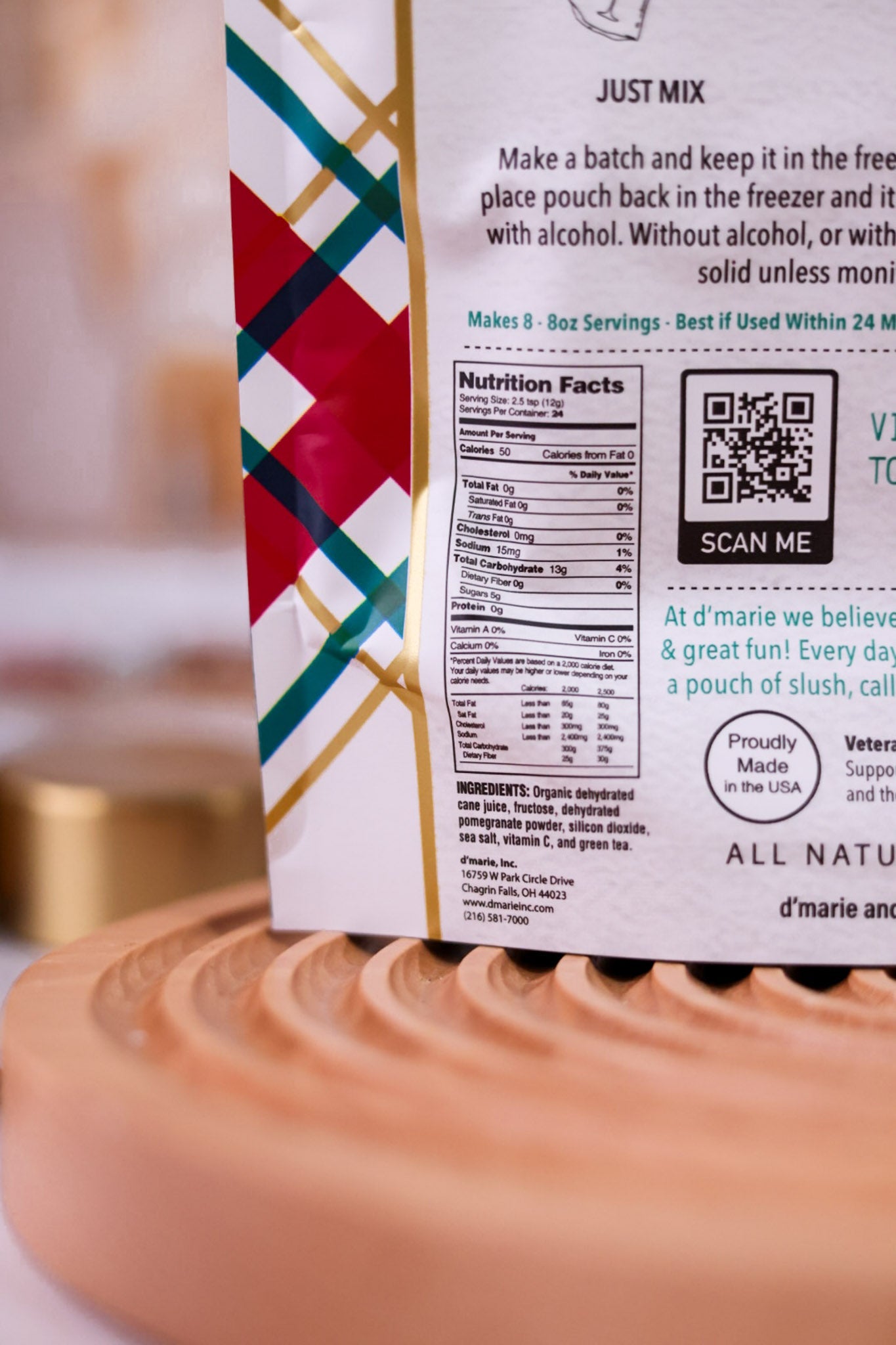 Days of Christmas Slushy Mixes (14 Flavors) - Whiskey Skies - D'MARIE, INC