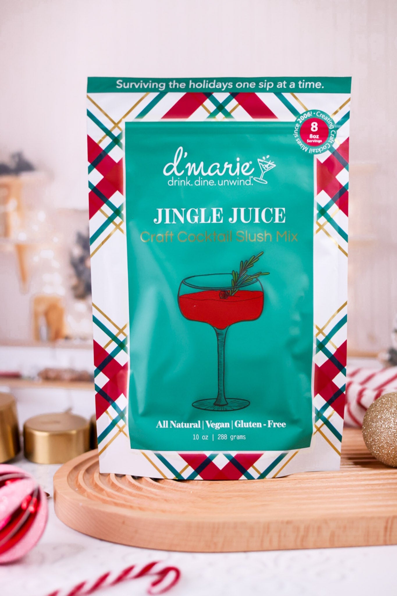 Days of Christmas Slushy Mixes (14 Flavors) - Whiskey Skies - D'MARIE, INC