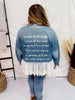 Denim Imagine Jacket - Whiskey Skies - JADED GYPSY