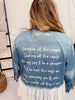 Denim Imagine Jacket - Whiskey Skies - JADED GYPSY