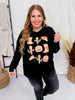 Disco Cowboy Pumpkin Graphic Top - Whiskey Skies - SOUTHERN GRACE