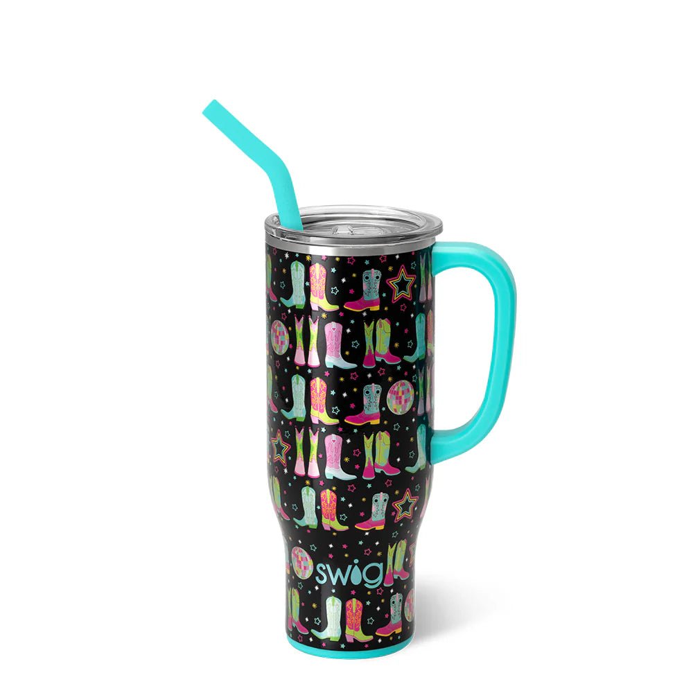 Disco Cowgirl Mega Mug (30oz) - Whiskey Skies - SWIG LIFE