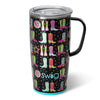 Disco Cowgirl Travel Mug (22oz) - Whiskey Skies - SWIG LIFE