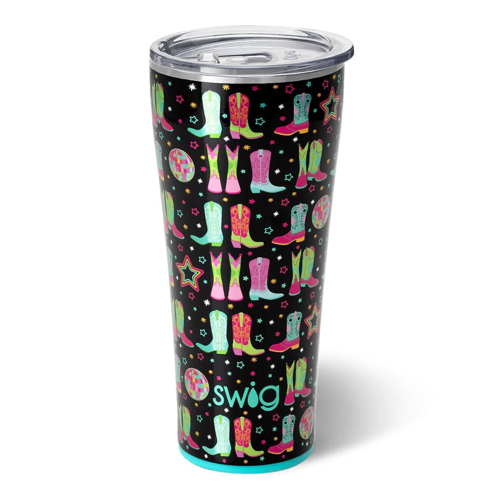 Disco Cowgirl Tumbler (32oz) - Whiskey Skies - SWIG LIFE