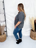 Disco Pumpkin Bow Graphic T-Shirt - Whiskey Skies - P&PD Wholesale