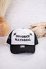 Divorce Material Trucker Hat - Whiskey Skies - TRASH FLOWERS TRUCKER HATS
