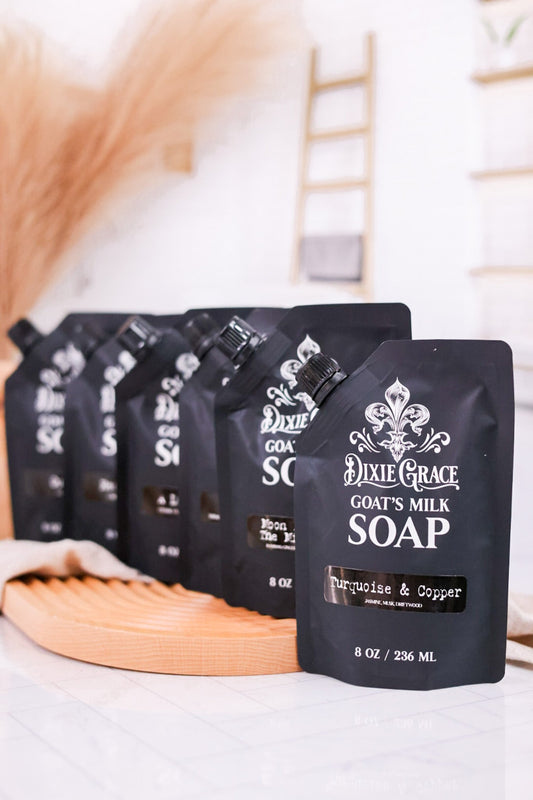 Dixie Grace Unisex Foaming Soap (6 Scents) - Whiskey Skies - DIXIE GRACE