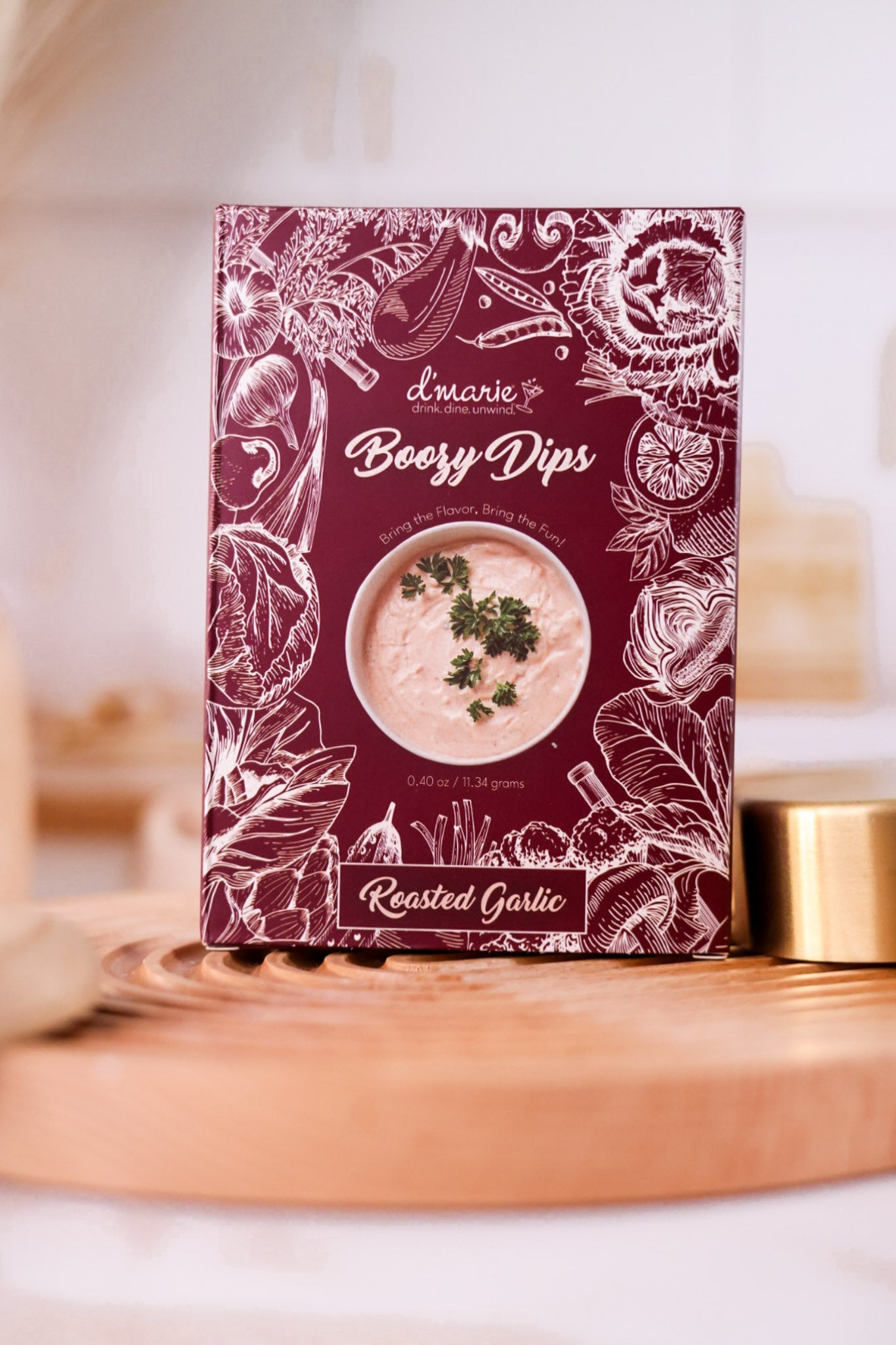 D'Marie Boozy Dips (4 Flavors) - Whiskey Skies - D'MARIE, INC