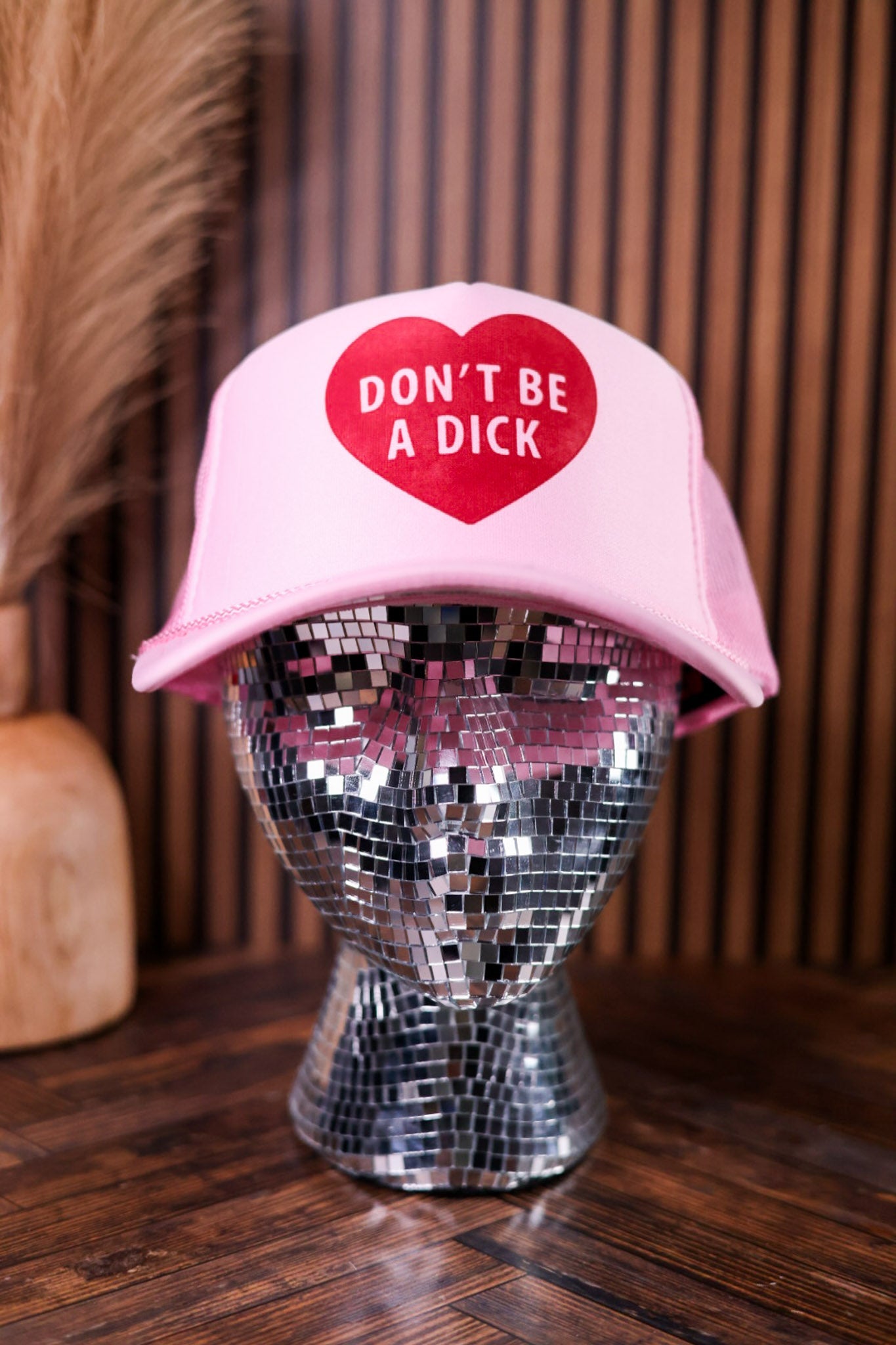 Don't Be A Dick Trucker Hat - Whiskey Skies - H+P WHOLESALE