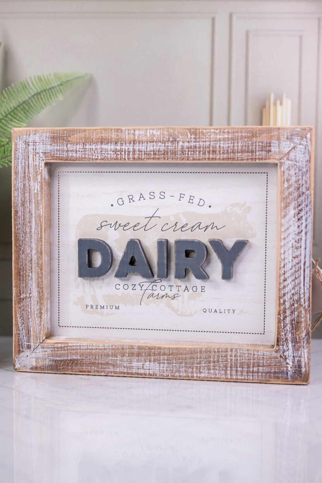 Double Sided Dairy Sign - Whiskey Skies - ADAMS & CO