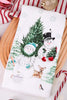 Double Sided Snowmen Kitchen Decorative Towel - Whiskey Skies - KAY DEE DESIGNS