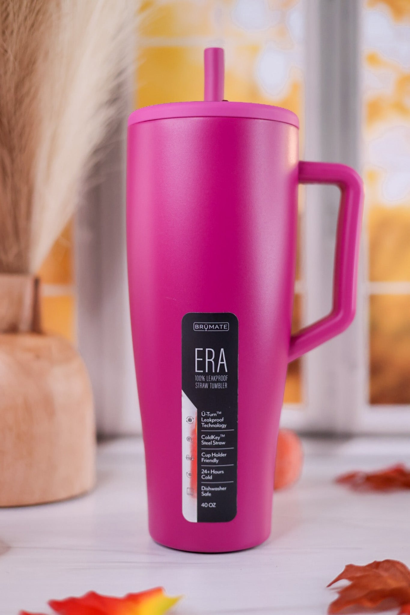 Dragon Fruit 40oz Era Tumbler - Whiskey Skies