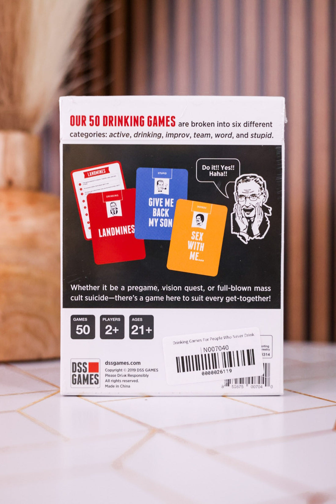 Drinking Games For People Who Never Drink - Whiskey Skies - DSS GAMES