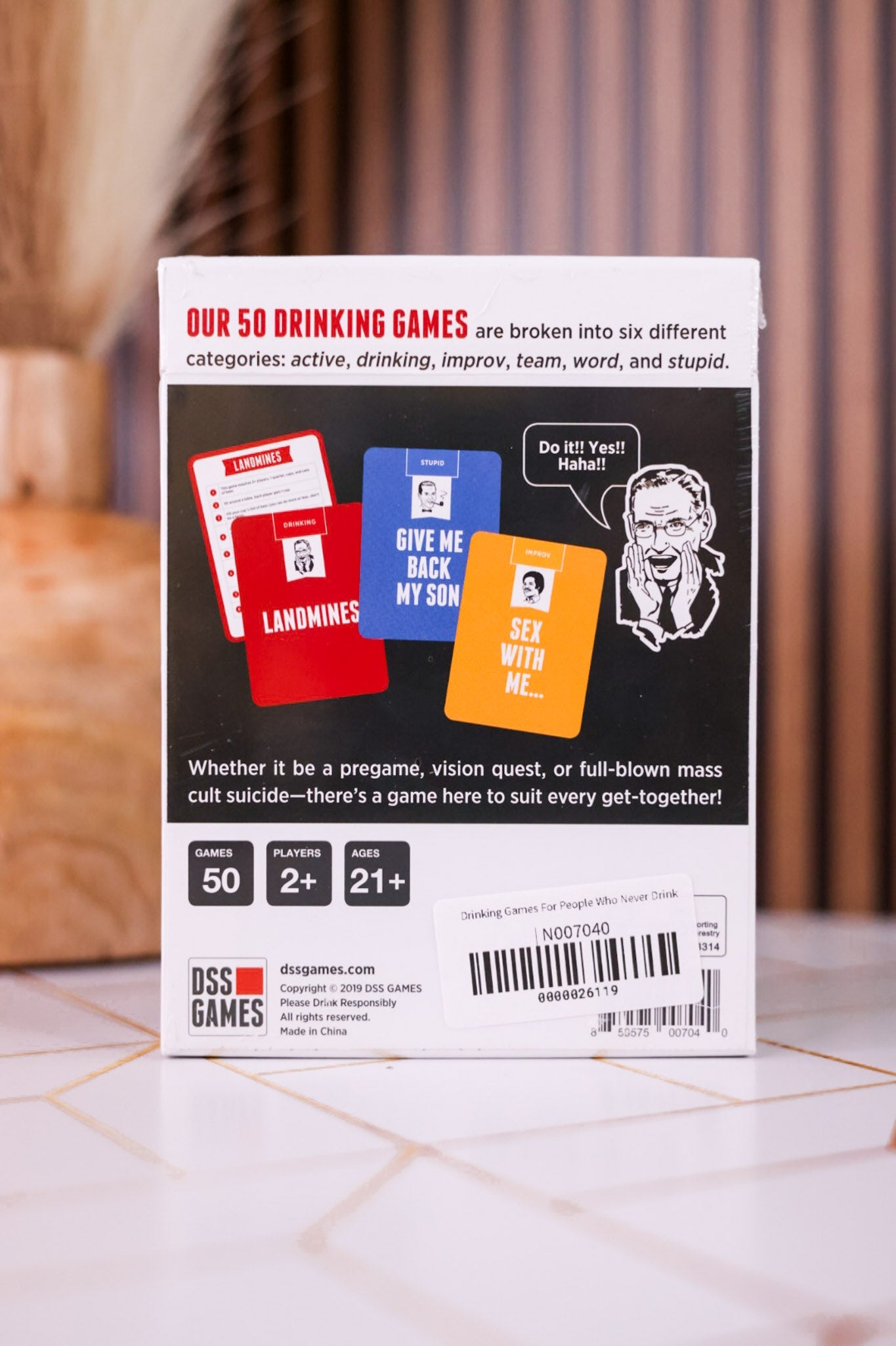 Drinking Games For People Who Never Drink - Whiskey Skies - DSS GAMES