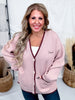 Dusty Pink "Found My Cowboy" Cardigan - Whiskey Skies - POLAGRAM + BAEVELY