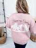 Dusty Pink "Found My Cowboy" Cardigan - Whiskey Skies - POLAGRAM + BAEVELY