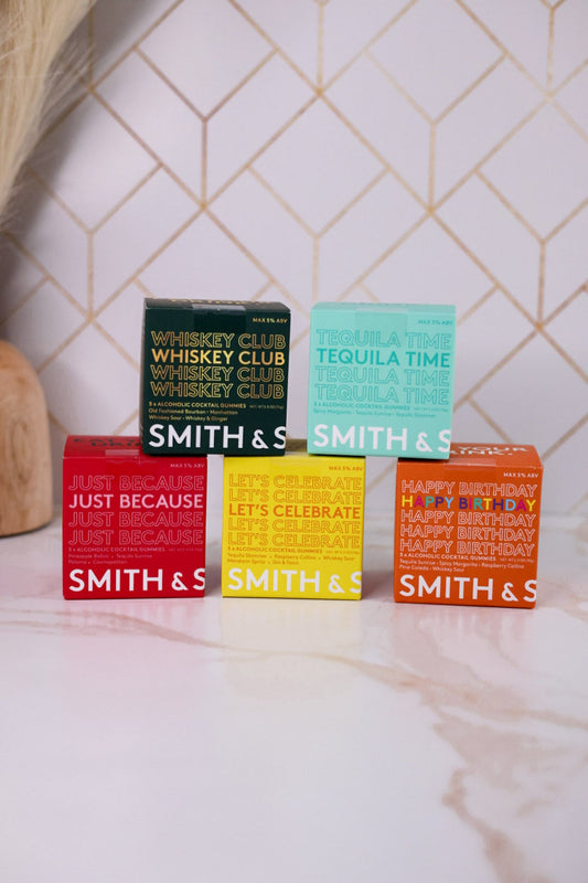 Eat Your Drink Assorted Cocktail Gummies (6 Flavors) - Whiskey Skies - SMITH & SINCLAIR