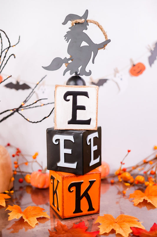 Eek Hanging Halloween Box Stack - Whiskey Skies - SPECIAL T IMPORTS INC