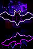 Eek Wood and Neon Hanging Bat Sign - Whiskey Skies - SPECIAL T IMPORTS INC