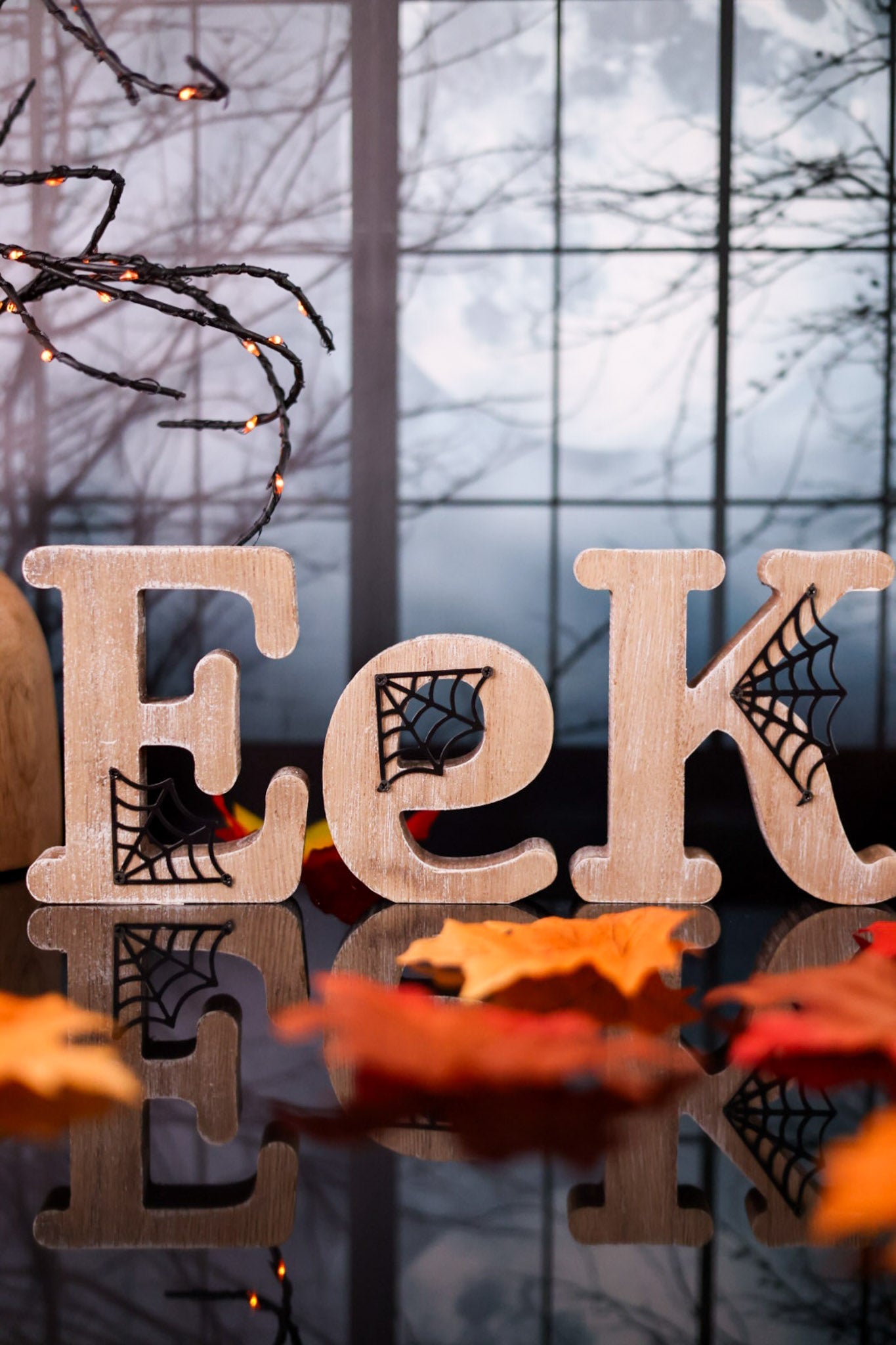 Eek Wood Cutout - Whiskey Skies - ADAMS & CO