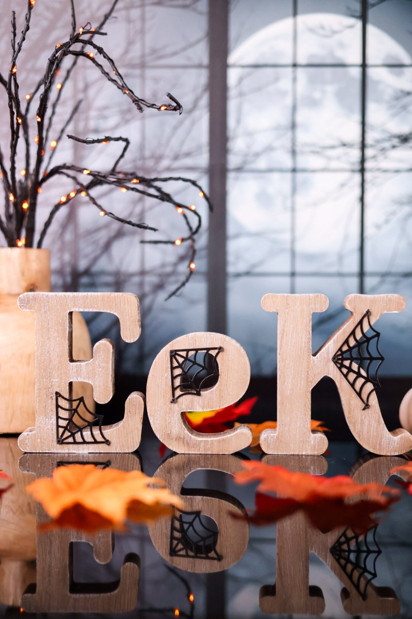Eek Wood Cutout - Whiskey Skies - ADAMS & CO