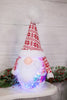 Electric Lighted Holographic Holiday Gnome - Whiskey Skies - GERSON COMPANIES