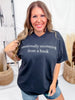Emotionally Recovering From A Book Graphic Tee - Whiskey Skies - GLAIME