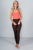 Espresso High Waist Butter Soft Leggings - Whiskey Skies - RAE MODE