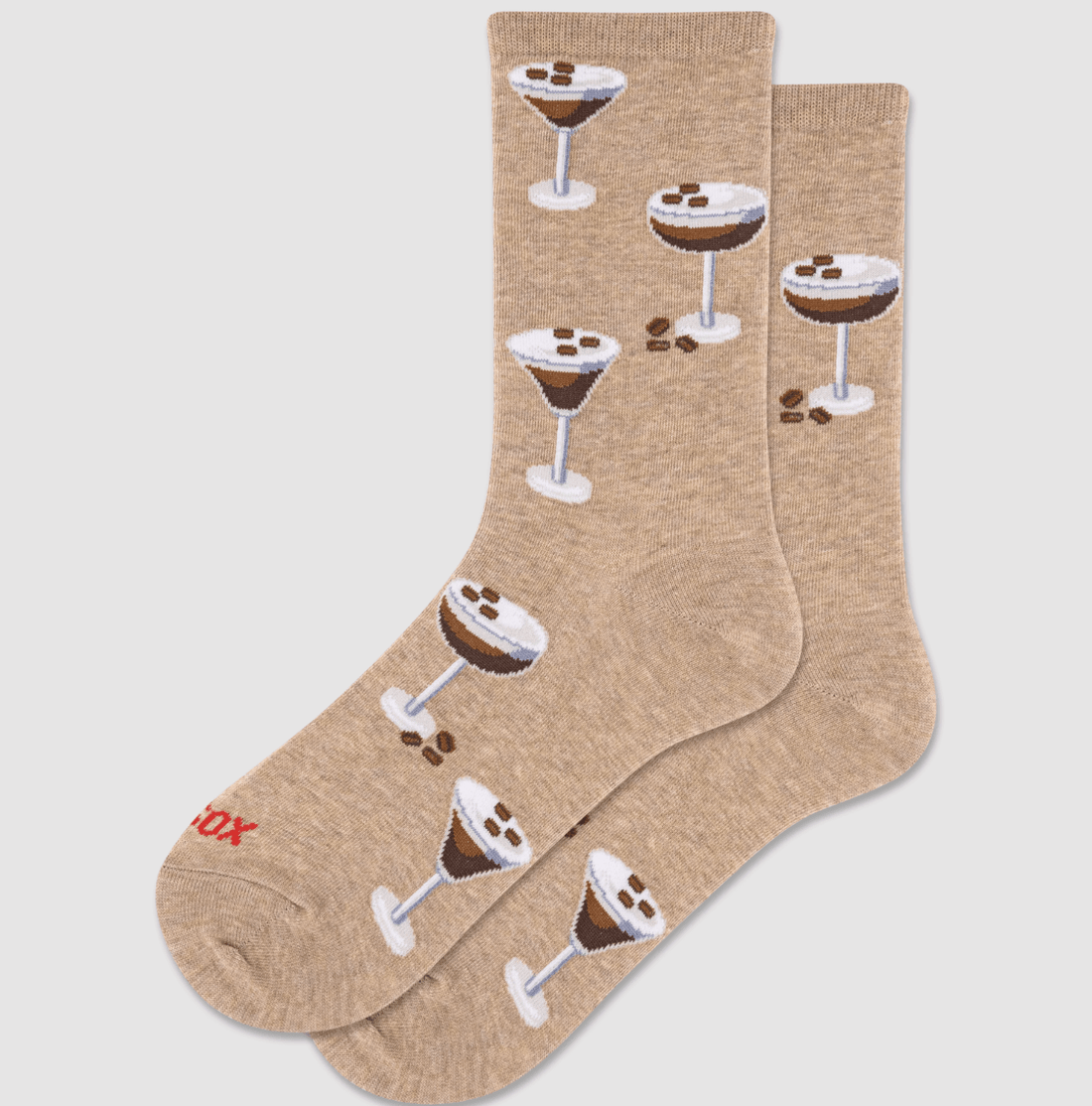 Expresso Martini Women's Crew Socks - Whiskey Skies - RENFRO SOCKS