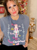 Fa La La Nutcracker Muscle Tee - Whiskey Skies - SOUTHERN BLISS COMPANY