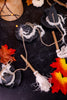 Fabric Rustic Witch Hat And Broom Garland - Whiskey Skies - SPECIAL T IMPORTS INC