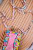 Faceted Bead Lanyard Phone Carrier (2 Styles) - Whiskey Skies - QUEENS DESIGNS