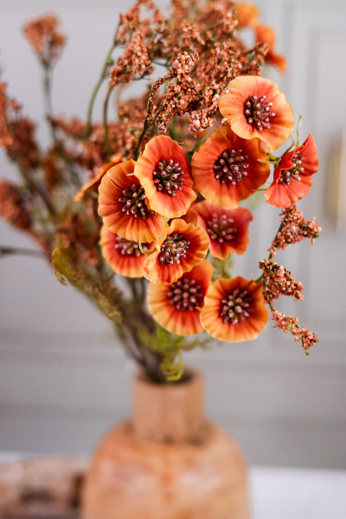 Fall Flower Bundle in Apricot Orange - Whiskey Skies - SULLIVANS