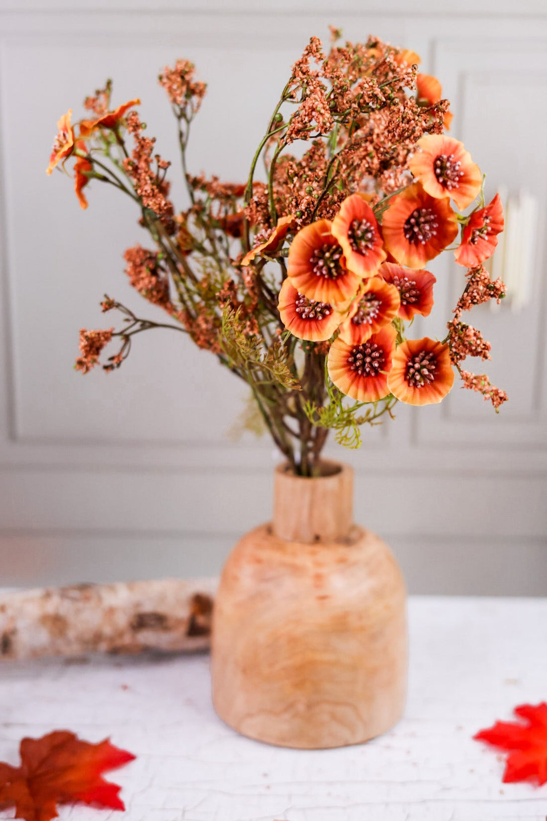 Fall Flower Bundle in Apricot Orange - Whiskey Skies - SULLIVANS