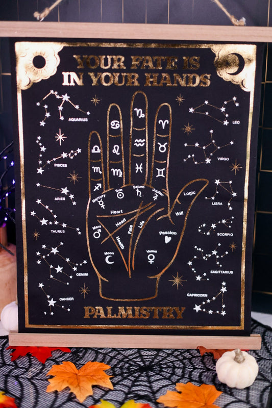 Fate Palmistry Wall Art - Whiskey Skies - C & F ENTERPRISES