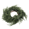 Faux Dark Green Juniper Candle Ring - Whiskey Skies - WT COLLECTION