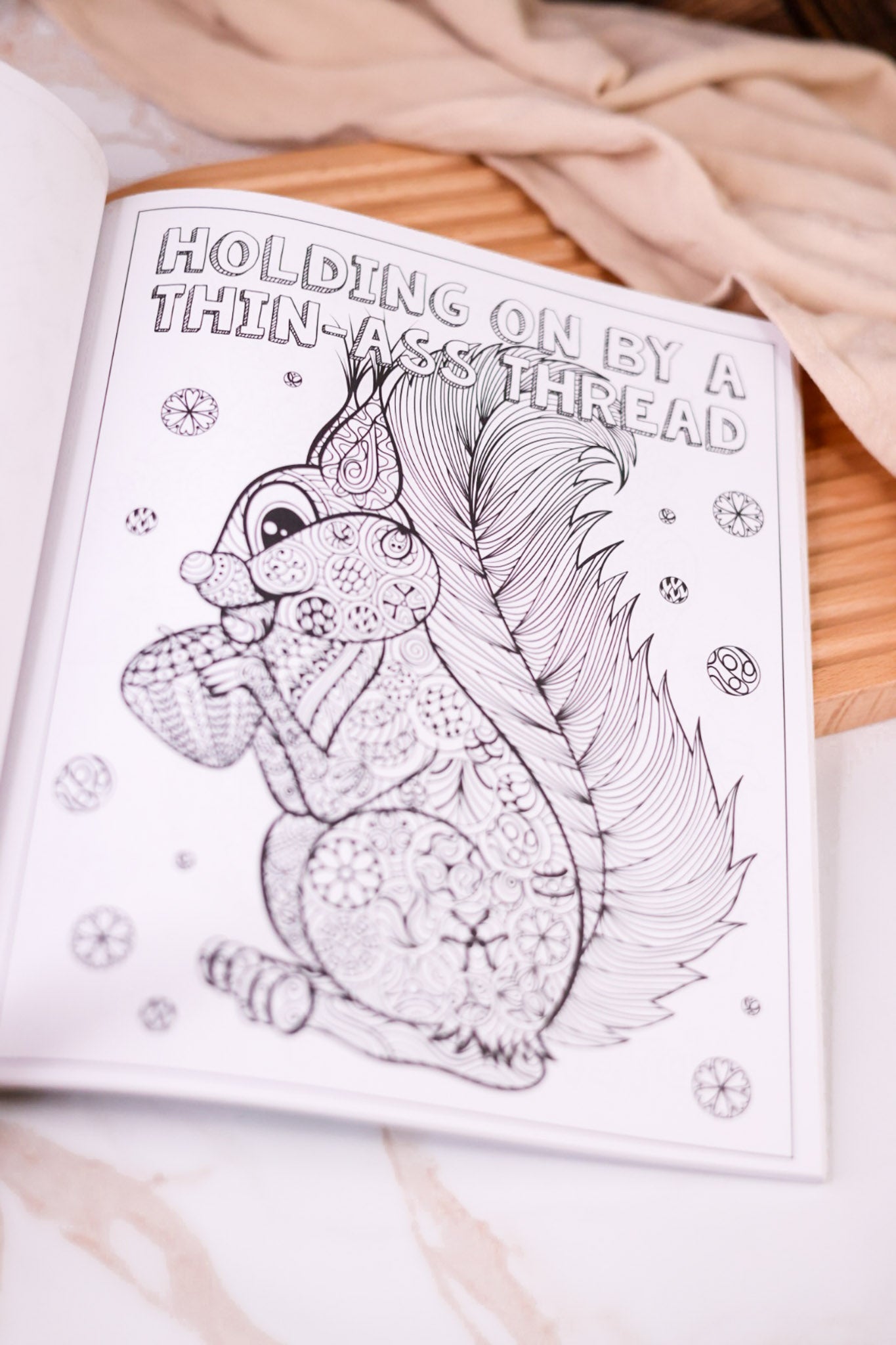 F*ck Around & Find Out Adult Coloring Book - Whiskey Skies - MACMILLAN HOLDINGS LLC