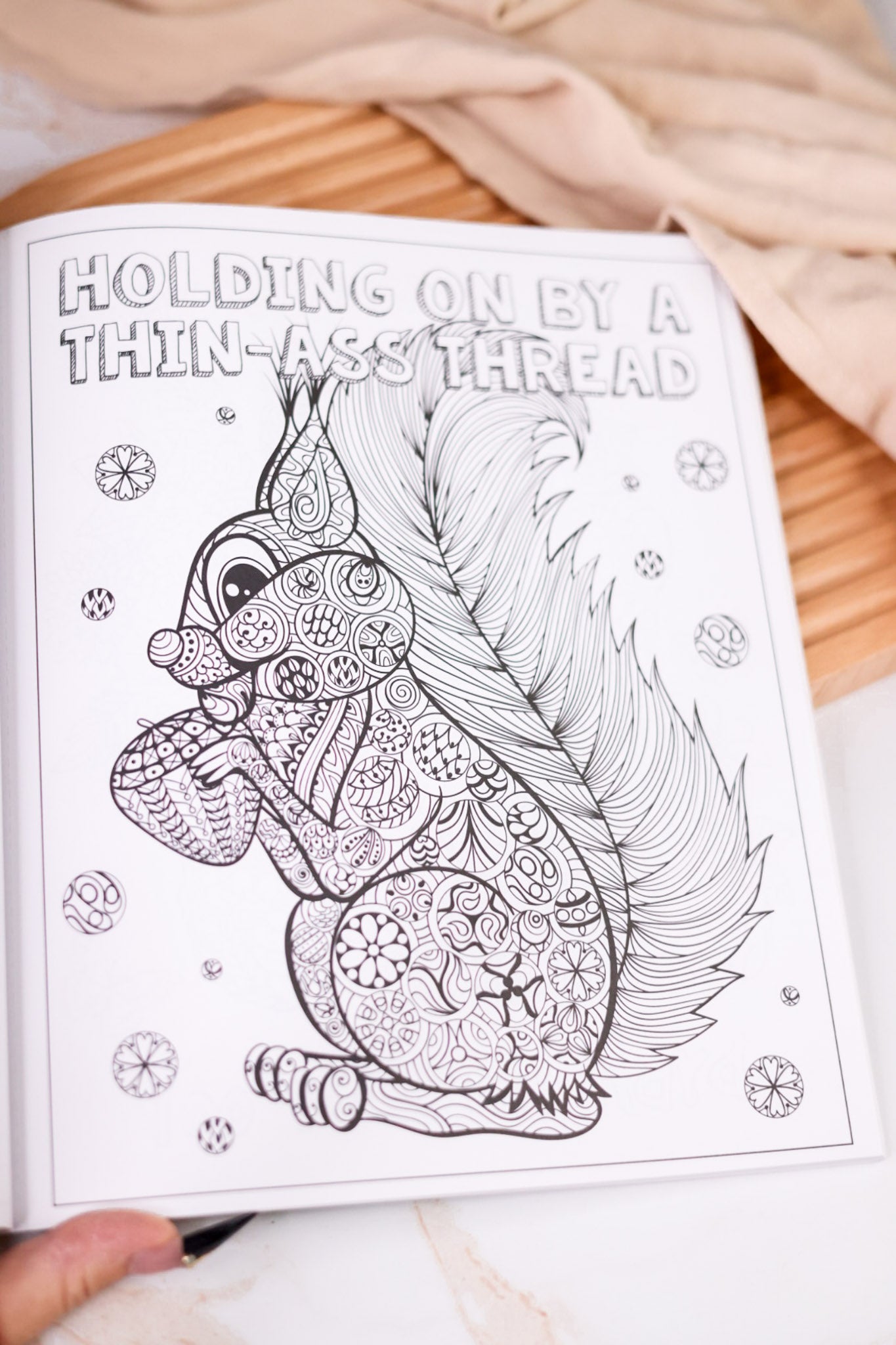 F*ck Around & Find Out Adult Coloring Book - Whiskey Skies - MACMILLAN HOLDINGS LLC