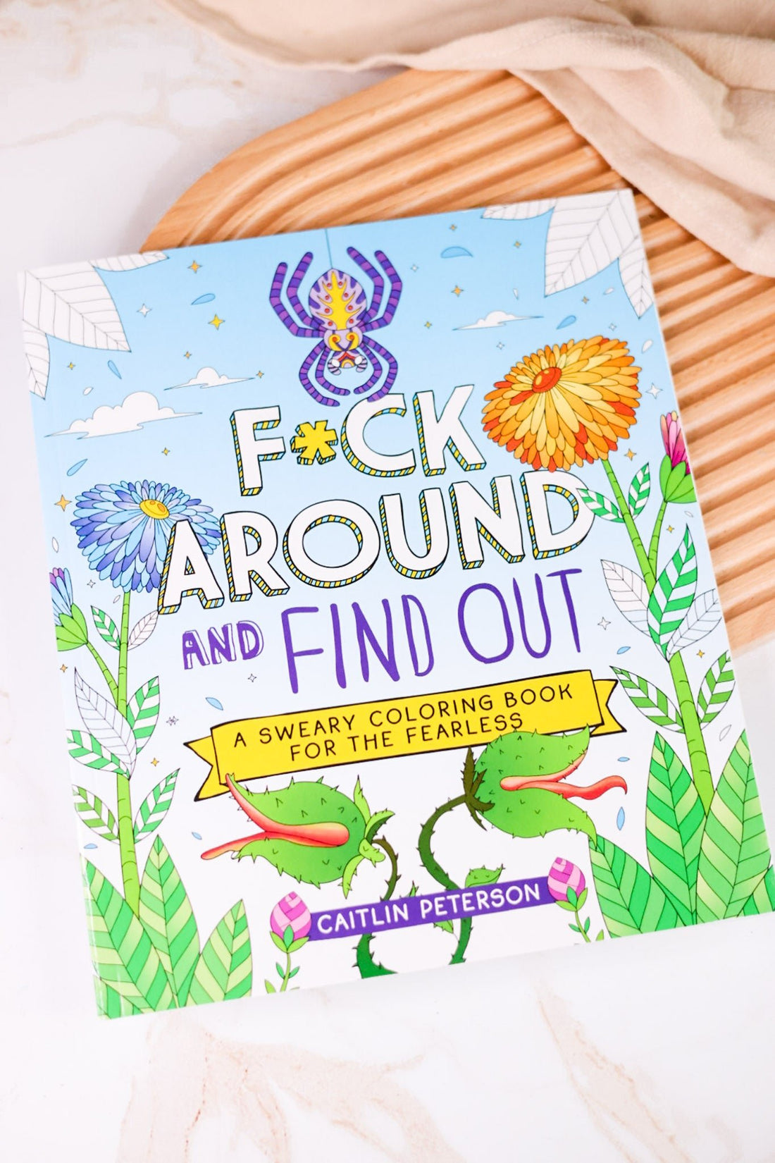 F*ck Around & Find Out Adult Coloring Book - Whiskey Skies - MACMILLAN HOLDINGS LLC