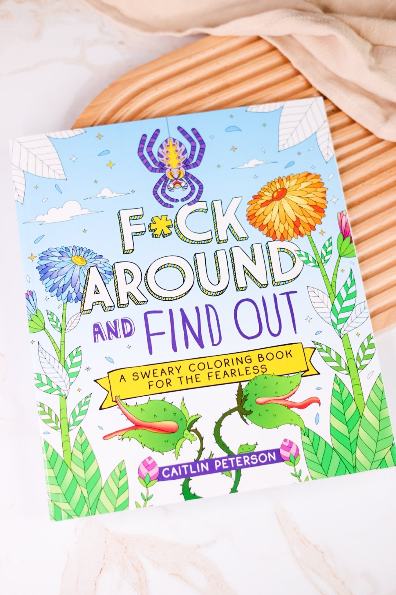 F*ck Around & Find Out Adult Coloring Book - Whiskey Skies - MACMILLAN HOLDINGS LLC