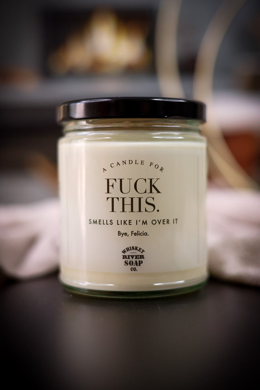 F*ck This Candle - Whiskey Skies - WHISKEY RIVER SOAP COMPANY