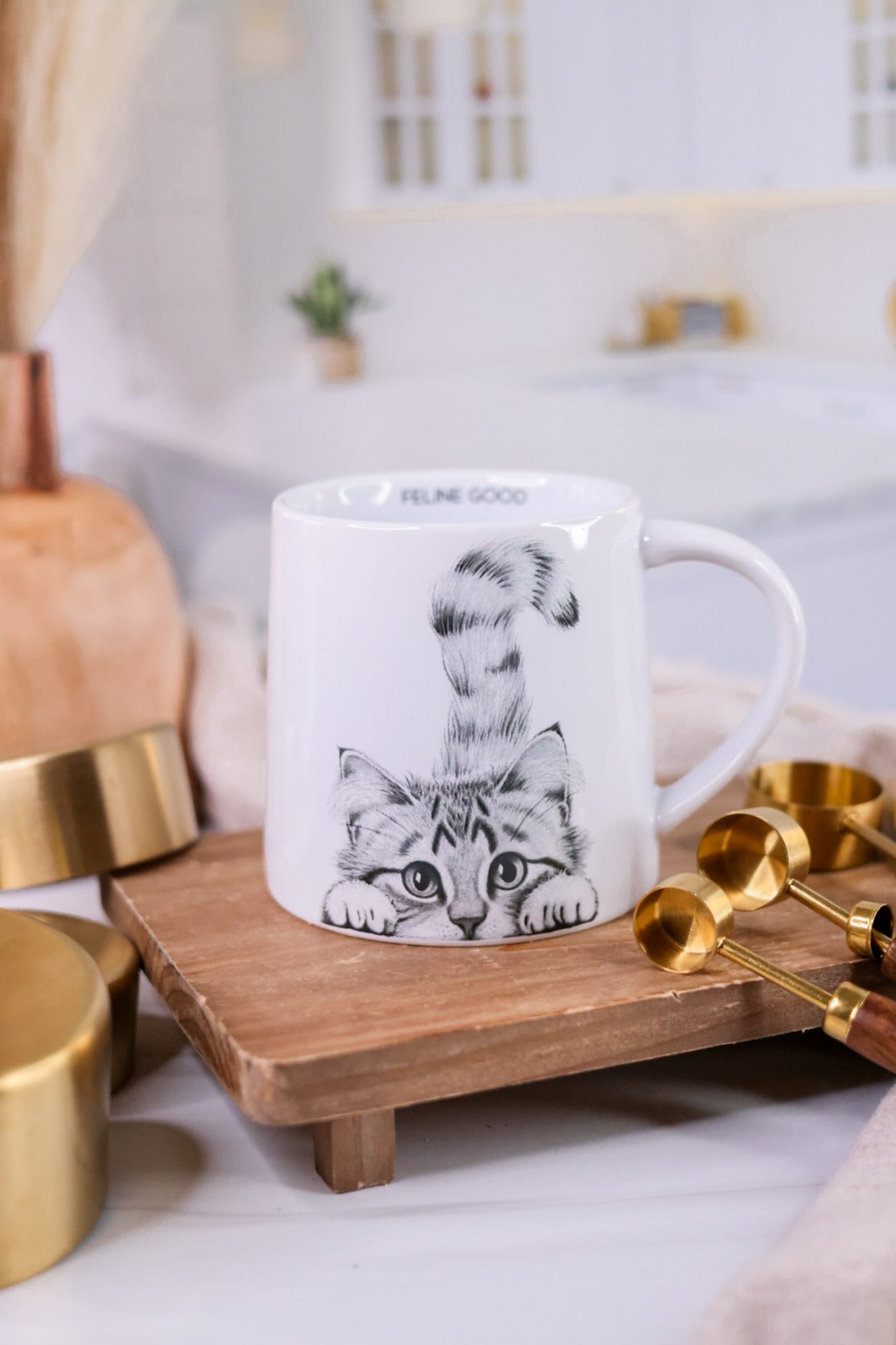 Feline Good 17oz Mug - Whiskey Skies - PAVILION