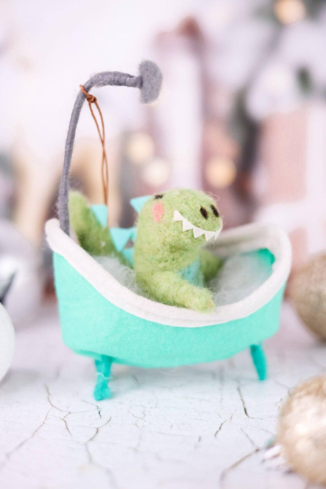 Felt Bathtub Critter Christmas Ornaments - Whiskey Skies - 180 DEGREES